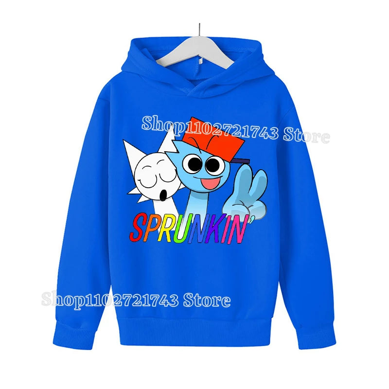 Kids Anime Cartoon Hoodie