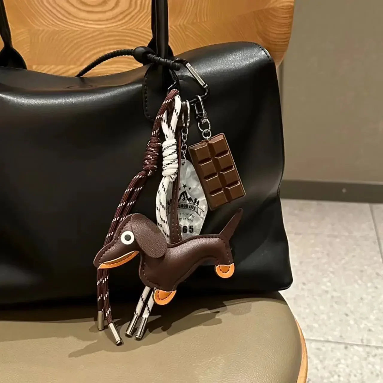 Luxus Taschenanhänger DIY Vielseitiges Geflechtseil Y2k Seil Geldbörsenanhänger Trendige Taschenanhänger Niedlicher Schlüsselanhänger Ästhetisches hängendes Ornament