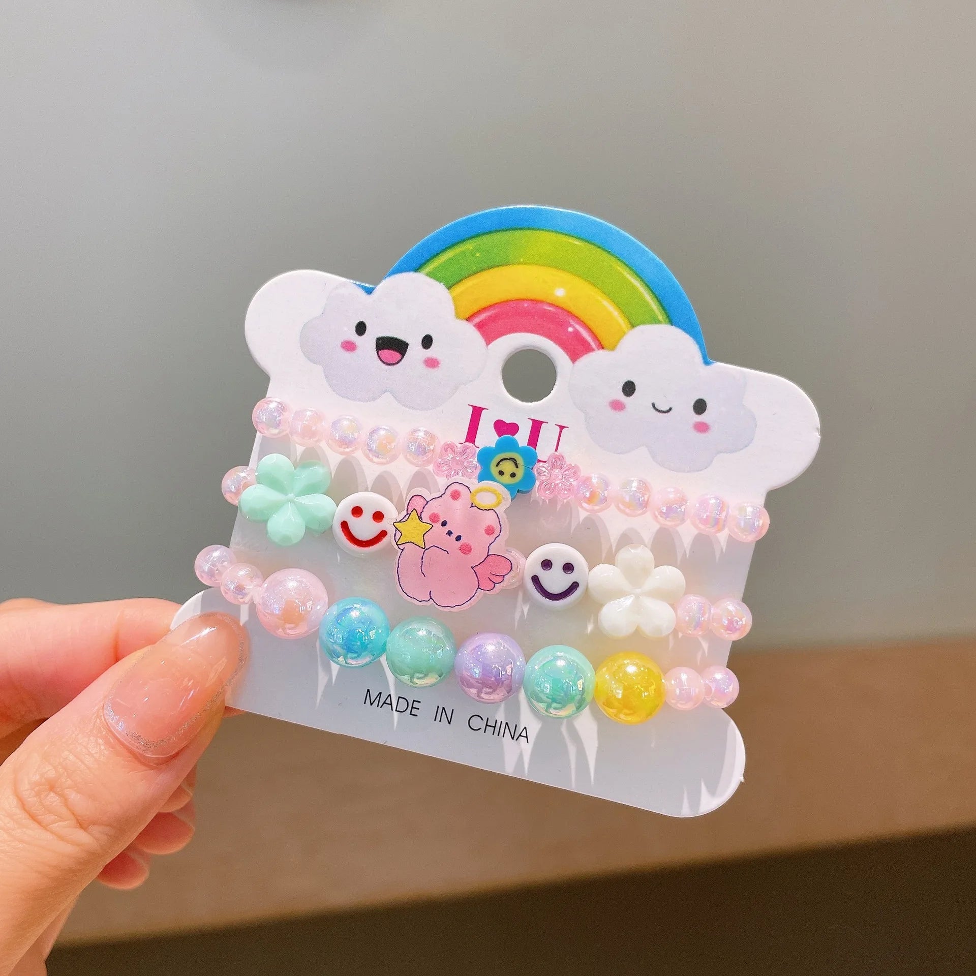 Girls Charm Bracelet Set