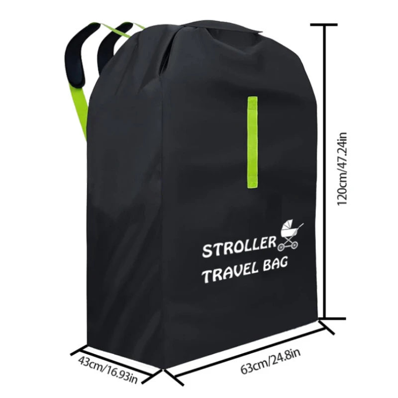 Baby Stroller Travel Bag with Shoulder Strap Stroller Universal Dust Bag Organizer Nursery Cart Accessories Walker Crib Bags