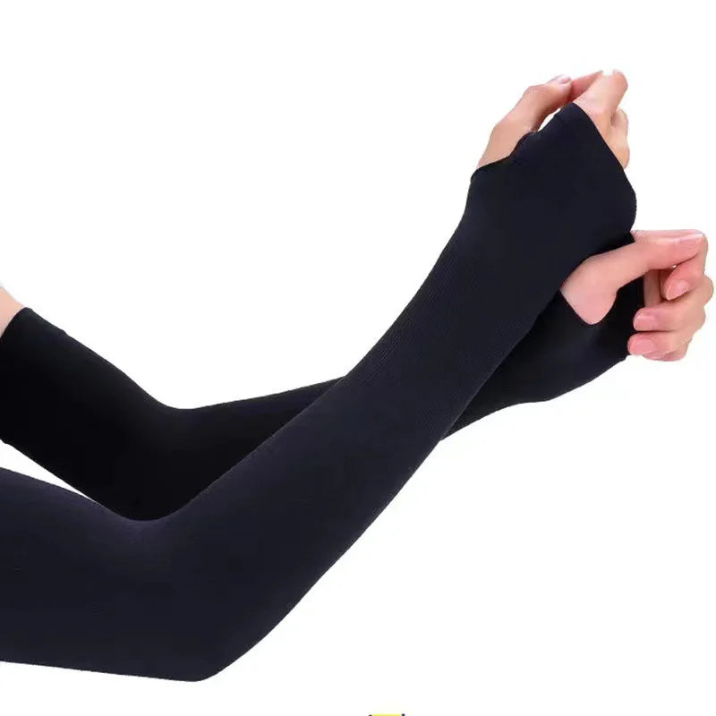 Sommer Dünne Lange Handschuhe Eis Seide Ärmeln Outdoor Aktivitäten Sonnenschutz Fahren Reiten Meer Reise UV Schutz Sonnencreme
