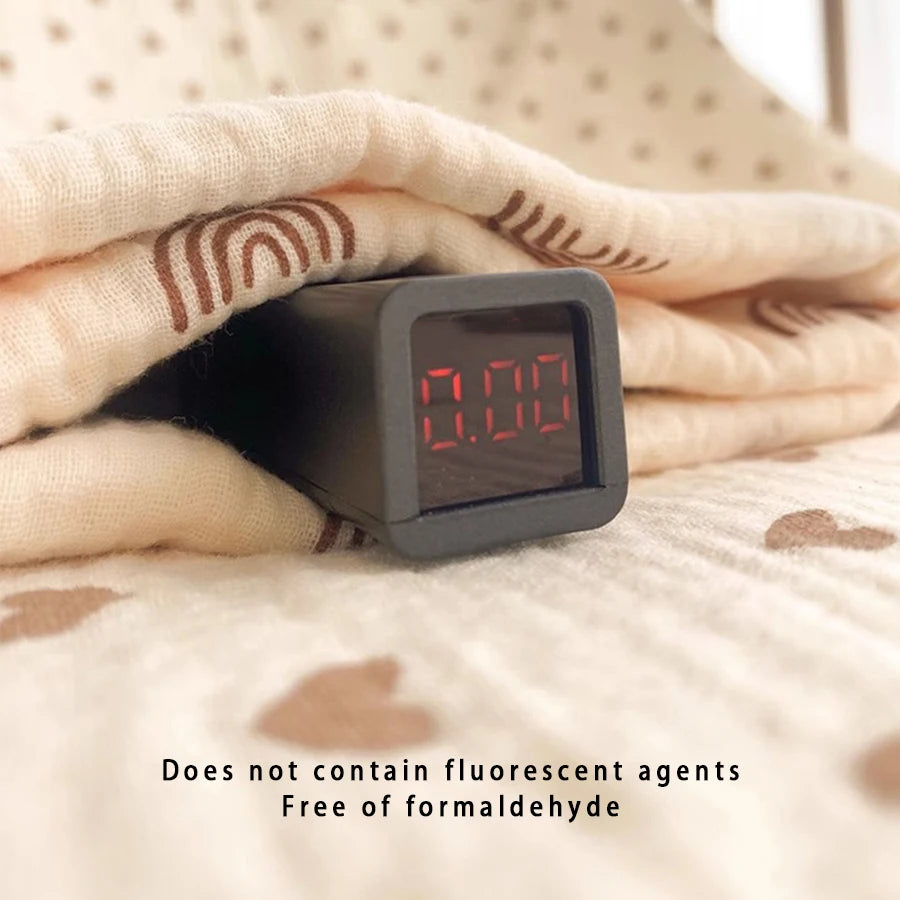 1 Stück doppellagige Wickeldecke für Babys, weich und atmungsaktiv, mit niedlichen Mustern, multifunktionale Wickeldecke für Neugeborene, Babydecke, Baby-Wickelunterlage, geeignet für alle Jahreszeiten