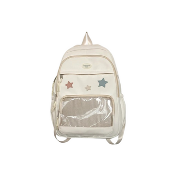 Y2K Star Transparent Backpack