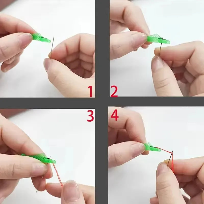 DIY Stich Einsetzen Werkzeug Nähen Handwerk Kit Für Erwachsene Alte Kinder Hausfrau Automatische Nadel Einfädler Einfache Einfädler Nadel