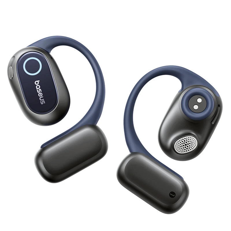 Baseus Bowie MF1/Eli 15i Fit Open-Ear Sport Wireless-Kopfhörer Bluetooth 5.4 Ohrbügel Big Bass Sport-Ohrhörer 60 Stunden Spielzeit