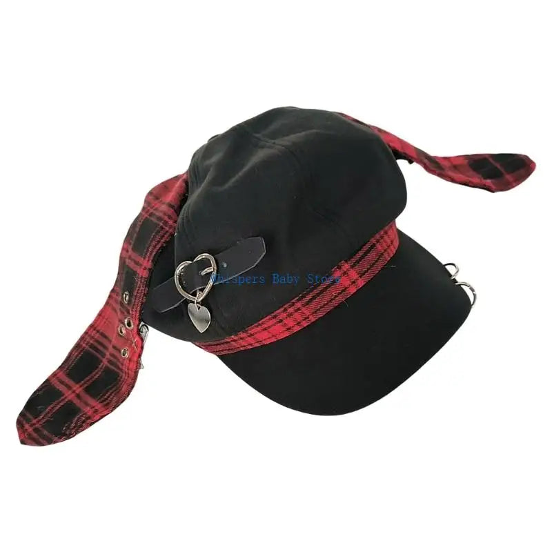 U90E Baskenmütze, Ohren, Malermütze, Cabbie-Mütze, Metall-Charm, Opa-Mütze für Herbst und Winter