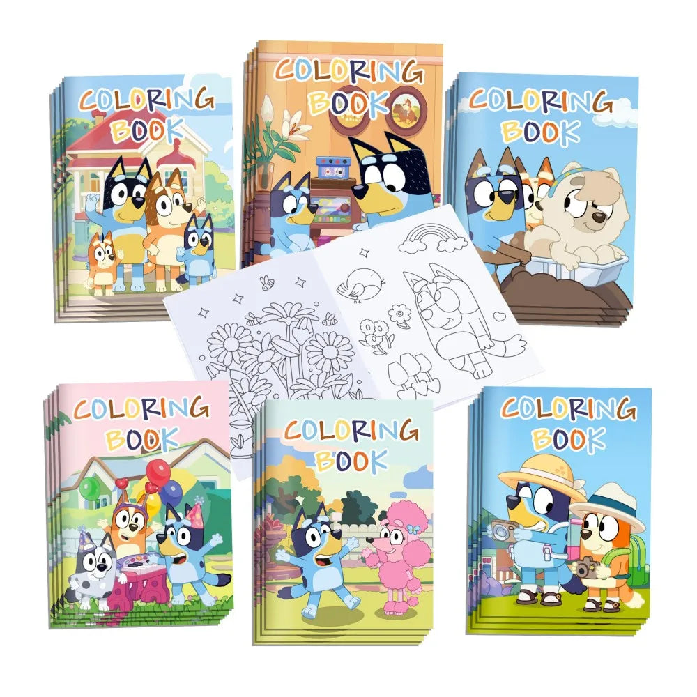 Bluey & Bingo Malbuch-Set