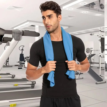 Ultra-Saugfähiges Mikrofaser-Handtuch für Sport & Outdoor-Aktivitäten - Schnelltrocknend, Kompakt