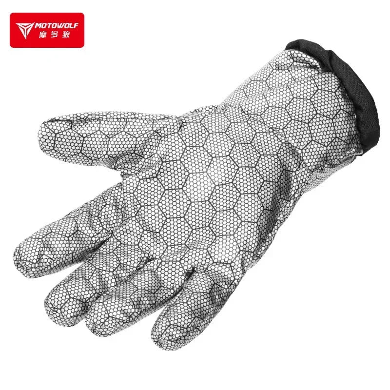 Herbst Winter Motorrad Reiten Handschuhe Wasserdichte Regenschutz Winddicht Warme Motorradfahrer Racing Fahrer Zubehör Männer Frauen