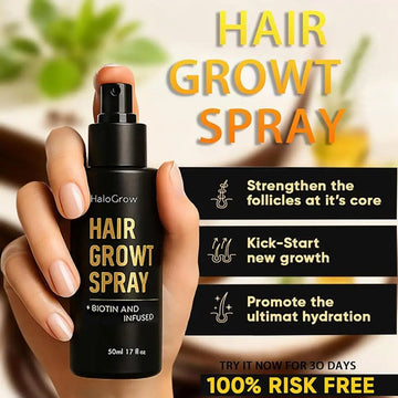 50 ml Haarwachstumsspray fördert die Gesundheit von Haarfollikeln, Melanin-Produktion, Haarverdickungsbehandlung für die Haarpflege von Männern und Frauen