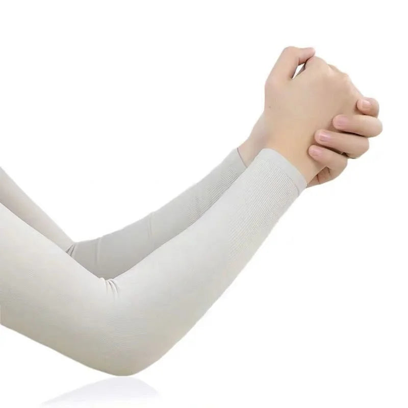 Sommer Dünne Lange Handschuhe Eis Seide Ärmeln Outdoor Aktivitäten Sonnenschutz Fahren Reiten Meer Reise UV Schutz Sonnencreme