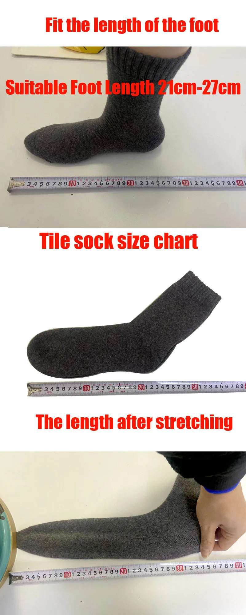 2026 Neue Winter-Supersocken, extra dick und warm, Wollsocken für Männer und Frauen, einfarbige Socken, Merinowollsocken gegen Kälte und Schnee, Frottee-Socken