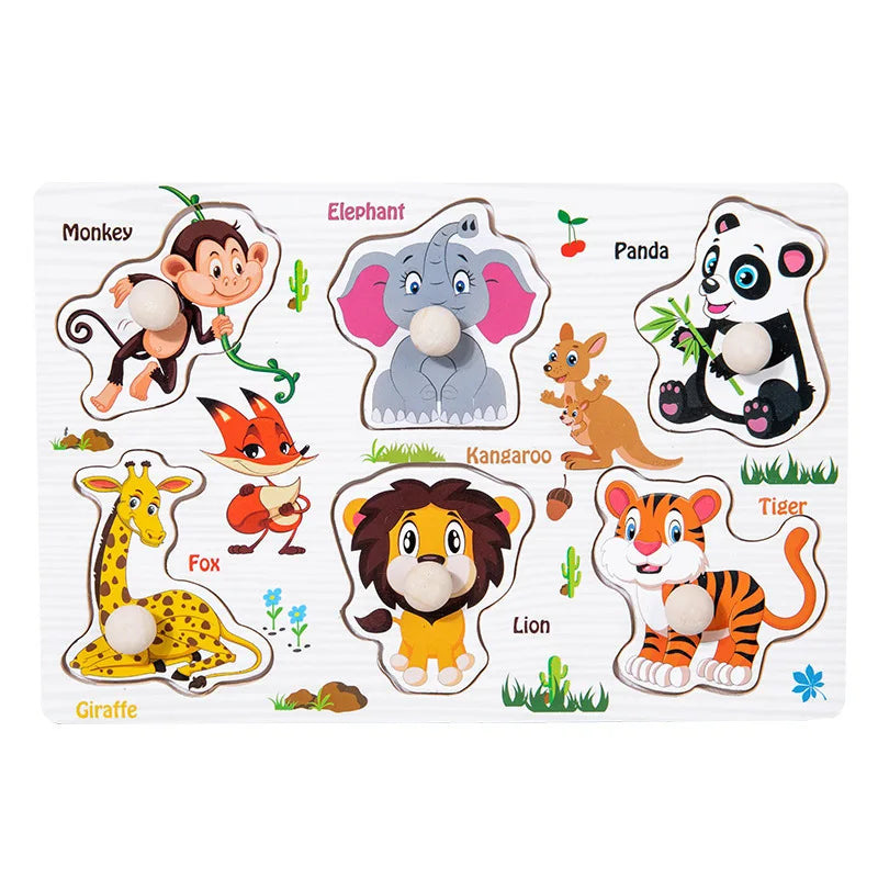 Montessori Wooden Puzzle Toy