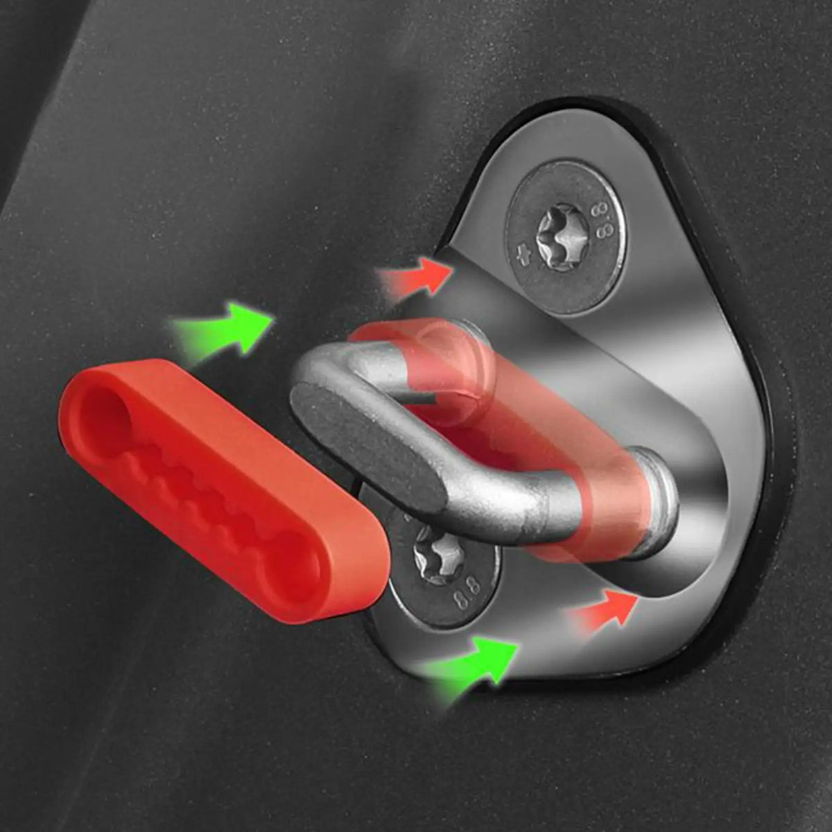 Auto-Türstoßdämpfer-Pads Silikon-Elastische Dämpfer-Polster Auto-Türstoßdämpfer-Kissen für Fahrzeuge Wohnmobile LKW Automobilindustrie
