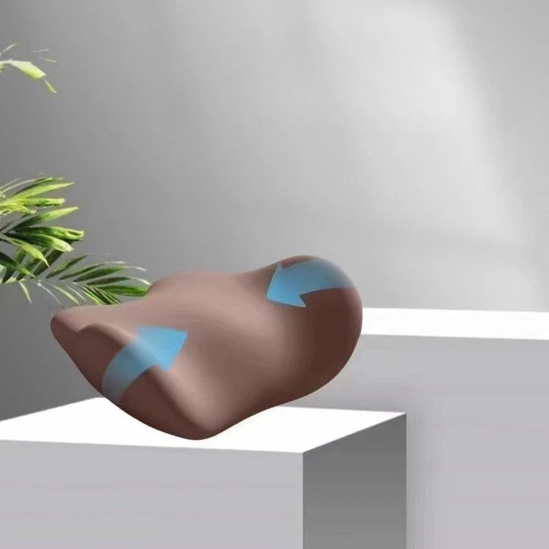 Büro-Lendenwirbelstützkissen, Schlaf-Lendenkissen, Büromöbel-Kissen, ergonomische, weiche, bequeme Memory-Baumwolle