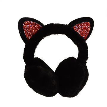 Cat Ear Plush Earmuffs