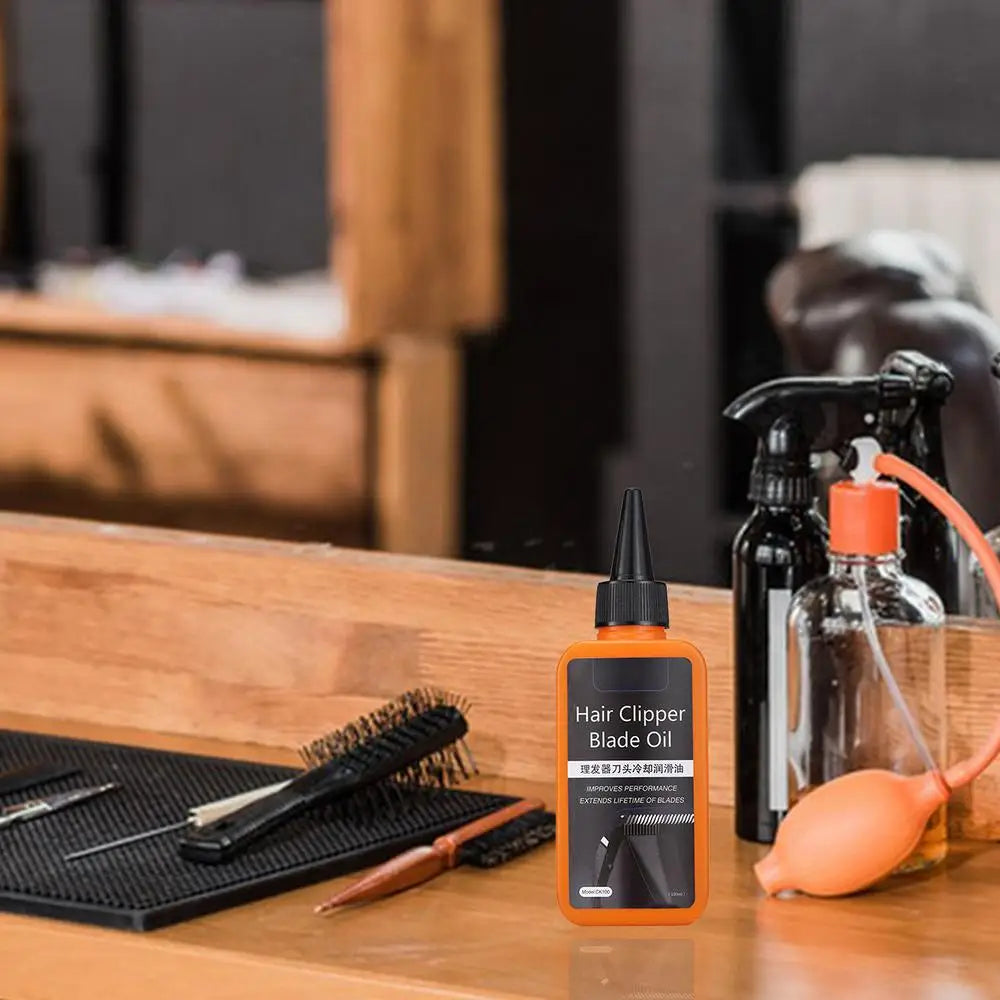 Haarschneider-Klingenöl, 60/100 ml, elektrischer Haarschneider, Rasierer, Wartungsöl, Schmiermittel, verhindert Rosten, Nähen, Friseursalon, Clipper-Öl