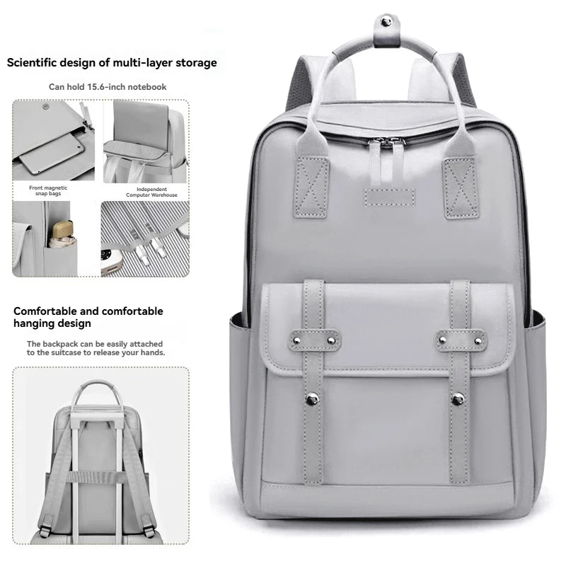 Mama-Tasche in tragbaren High-End-Mutter- und Babytasche, Mama-Tasche, Damen-Rucksack, leichter Reiserucksack
