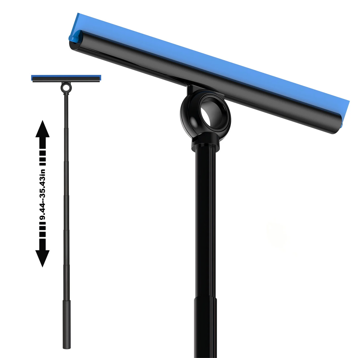 EHOMGUI Shower Squeegee for Glass Doors, Wiper Scraper, Cleaner with Telescopic Handle, Bathroom Mirror, Wiper Scraper, Glass Cleaning