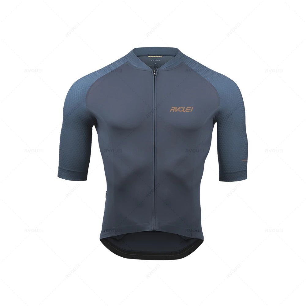 2023 Rvouei Pro Team Cycling Clothing Men New Road Bike Wear Racing Clothing Breathable Cycling Jersey Set Ropa Ciclismo Maillot