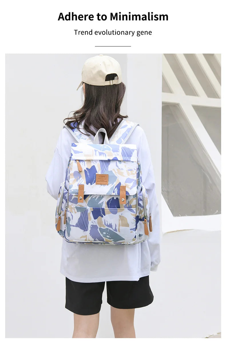 Mama Tasche Nylon gedruckt Mode multifunktion ale Mutter und Baby Taschen gehen Baby Reisen große Kapazität Mutter Tasche Wickelt aschen bebe