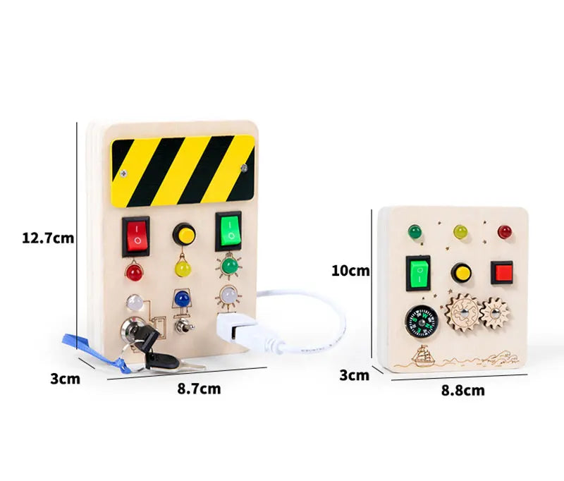 Montessori LED Busy Board