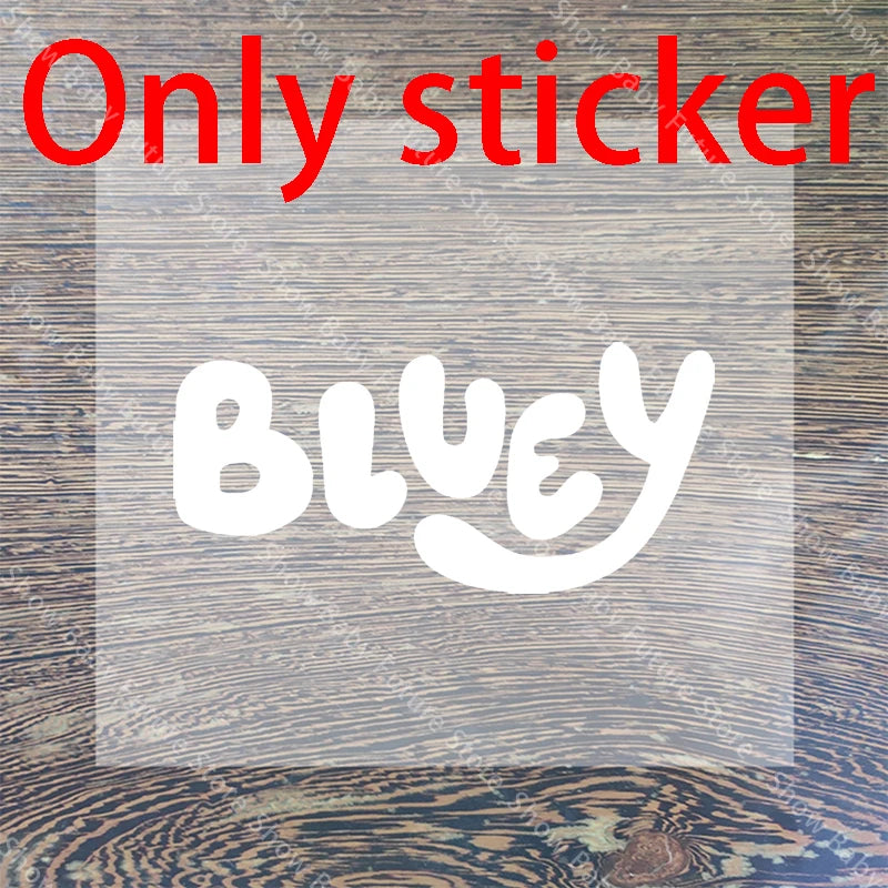 Blueys Baseballkappen für Erwachsene, Jungen und Mädchen, Kawaii-Buchstaben, zwei Größen, atmungsaktive Sport-Mesh-Mütze, niedlicher Cartoon-Anime-Sonnenhut, Geschenke
