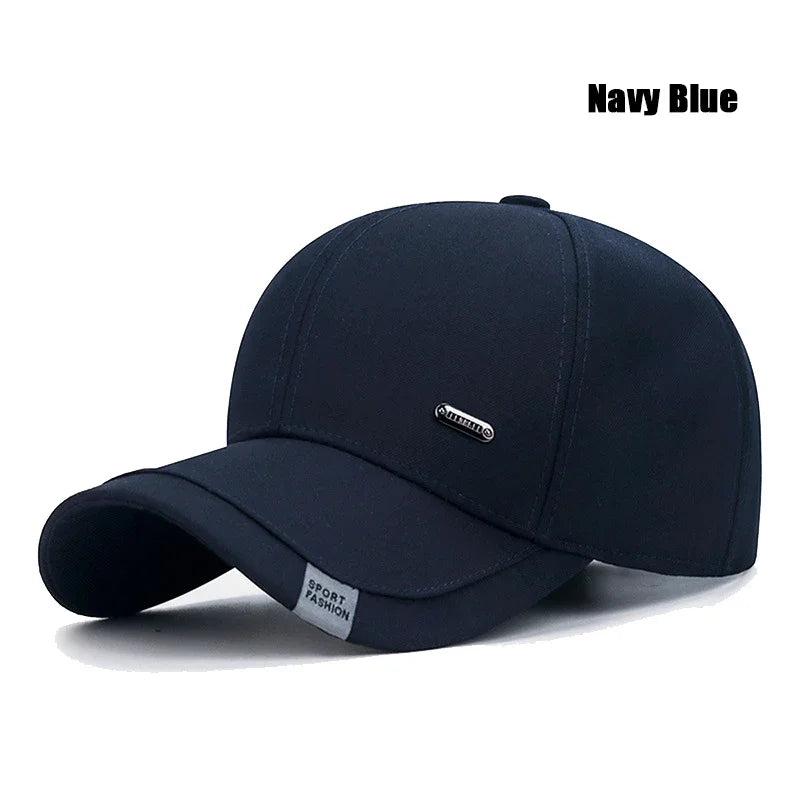 New Fashion Herren Baumwolle Kleidung Stoff mittleren Alters Baseball Cap Trucker Caps klassische Outdoor Casual Sports Papa Cap Hüte