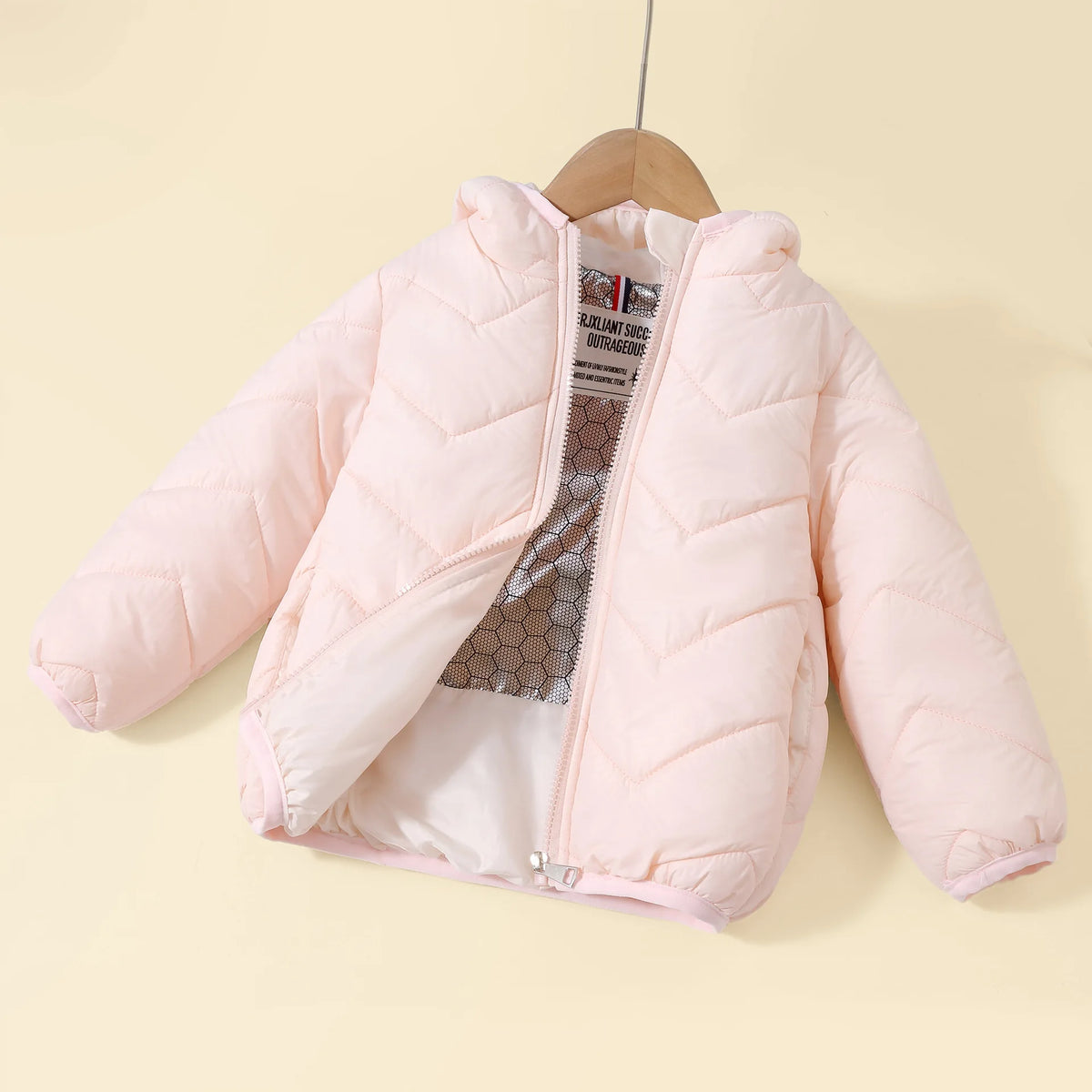2025 herbst Winter Neue Jungen Mädchen Jacke Einfarbig Dicke Warm Halten Mit Kapuze Zipper Mantel Für 2-12 Jahre jugendliche Kinder Baumwolle Outwear