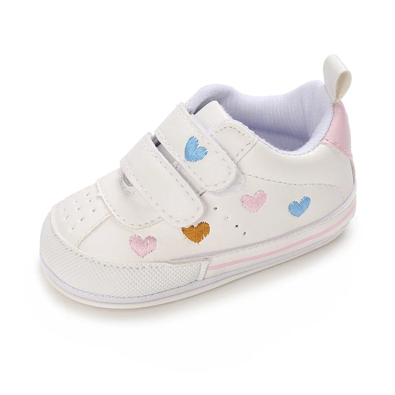 Casual Baby Schuhe Infant Baby Mädchen Krippe Schuhe Nette Weiche Sohle Prewalker Turnschuhe Fuß Schuhe Kleinkind Erste Wanderer 0-18Month