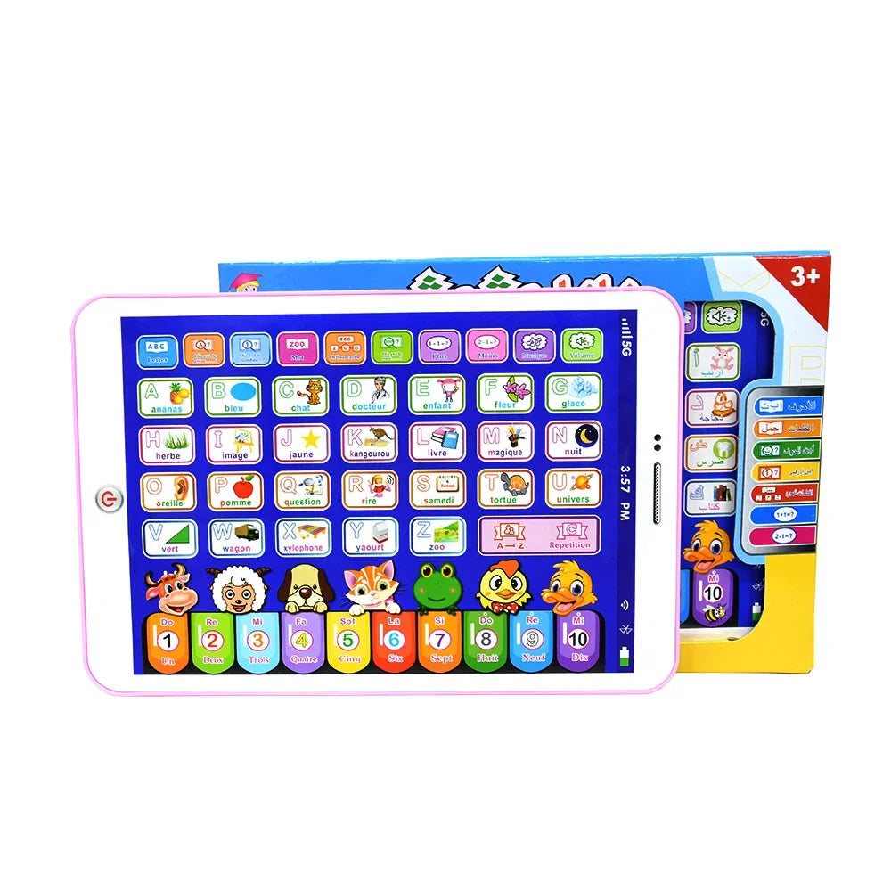 Lernmaschine Tablet Interaktives Spielpad Kinder Sprache Lernspielzeug Laptop Pad Lernen Lernspielzeug für Kinder Geschenk