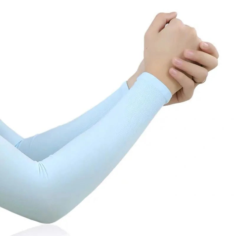 Sommer Dünne Lange Handschuhe Eis Seide Ärmeln Outdoor Aktivitäten Sonnenschutz Fahren Reiten Meer Reise UV Schutz Sonnencreme