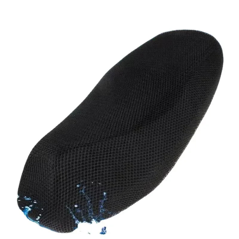 Sommer Cool 3D Mesh Motorrad Sitzbezug Atmungsaktive Roller Sitzbezüge Kissen Anti-Rutsch-bezug Grid Schutz pad