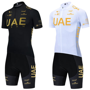 UAE Radtrikot-Set 2026 Herren-Team Kurzarm-Fahrradbekleidung MTB-Fahrraduniform Maillot Ropa Ciclismo Sommer-Fahrradbekleidung