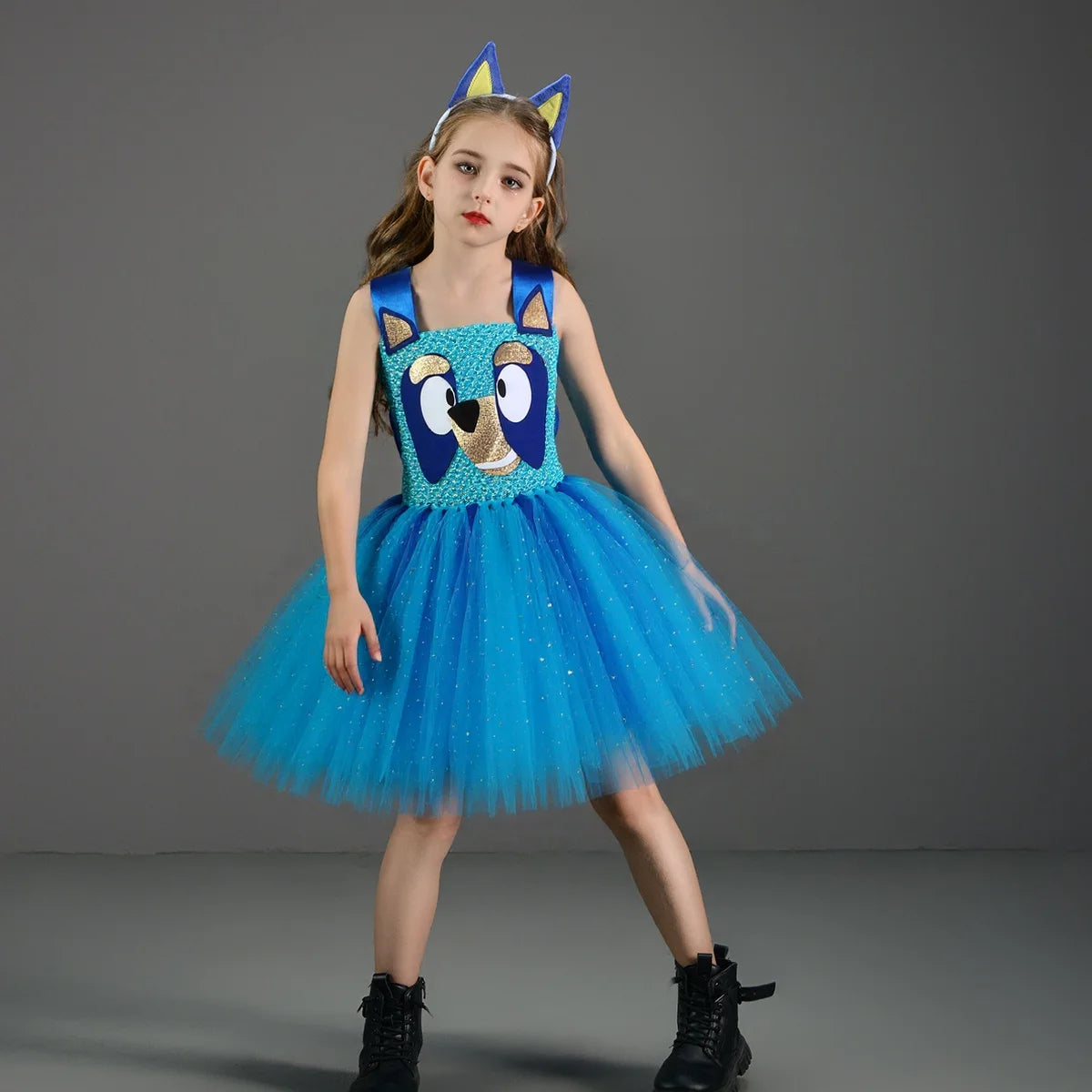 Bluey & Bingo Halloween Costume Dress