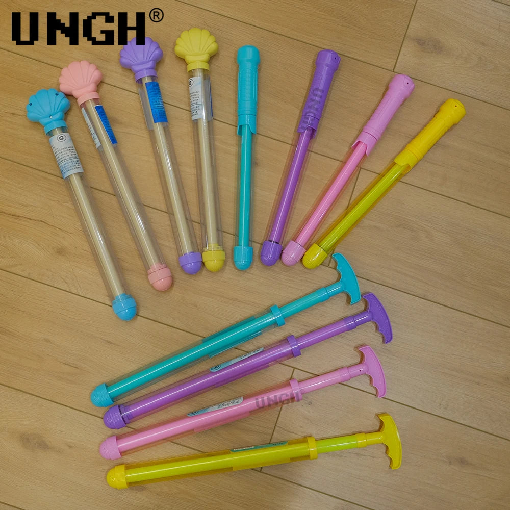 UNGH Sommer-Wasserfeuerwerksspielzeug, Wasserkampfspiel, ausziehbare Wasserpistole, Strand- und Outdoor-Spielzeug für Kinder, Erwachsene, Überraschung