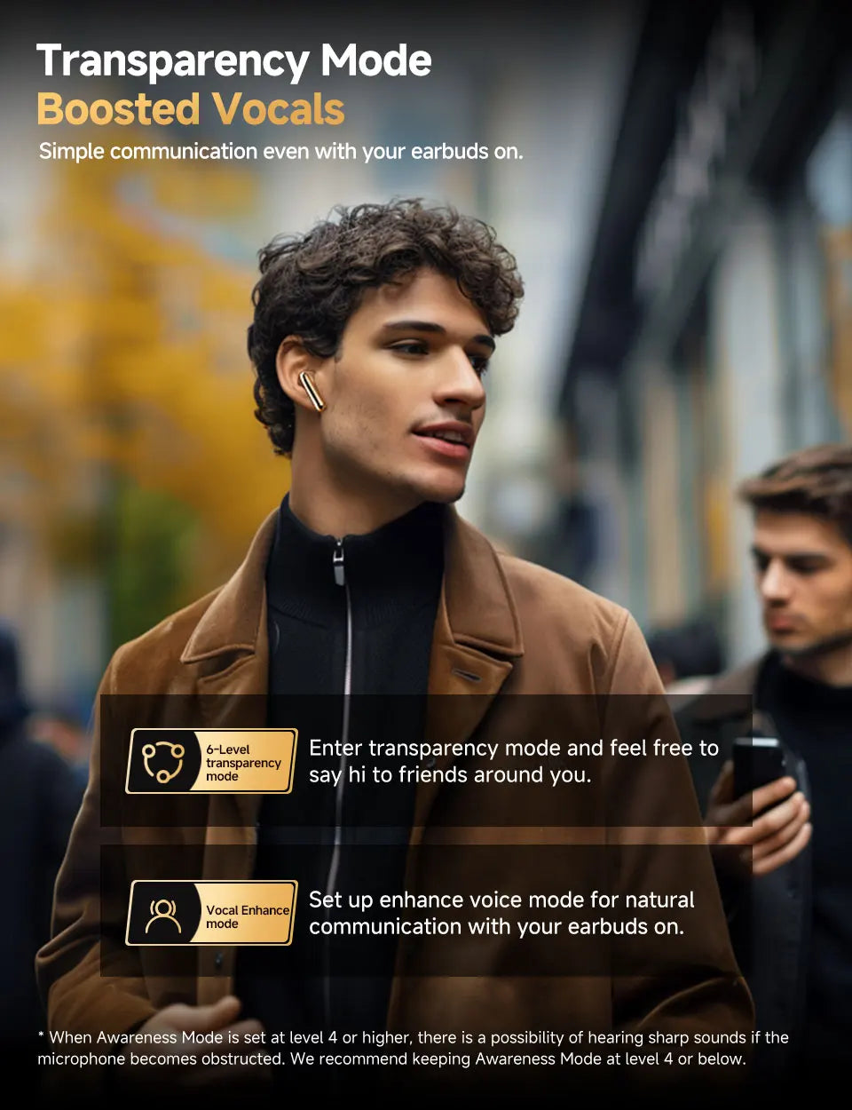QCY MeloBuds Pro Adaptive Hybrid Active Noise Cancelling Kabellose Ohrhörer 46 dB Bluetooth 5.3 LDAC Hi-Res Audio 34H Ohrhörer Bequeme Passform