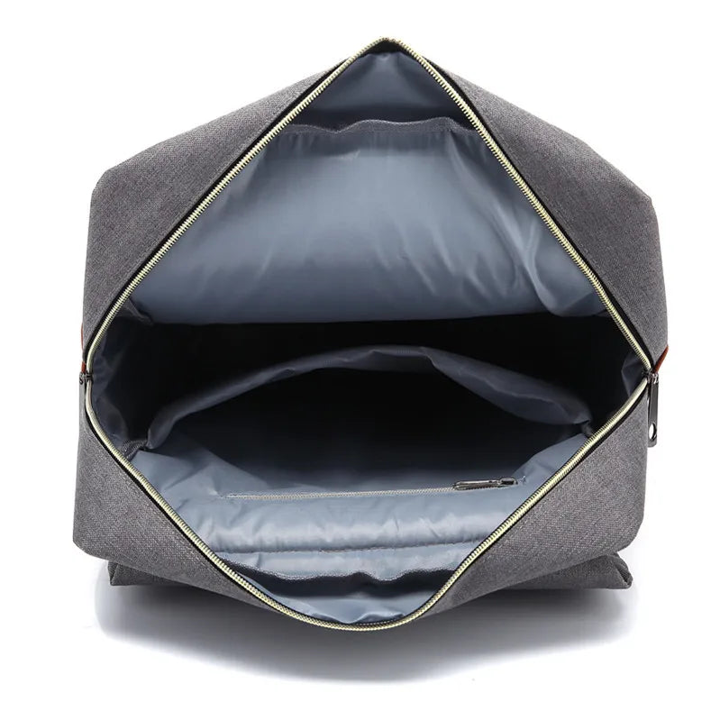 Teens Vintage Canvas Laptop Backpack