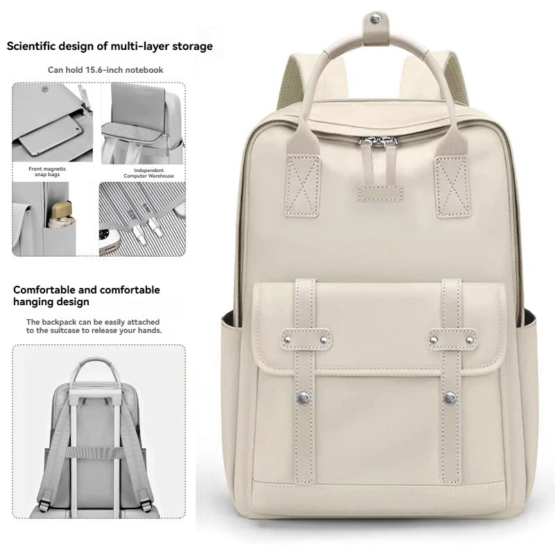Mama-Tasche in tragbaren High-End-Mutter- und Babytasche, Mama-Tasche, Damen-Rucksack, leichter Reiserucksack