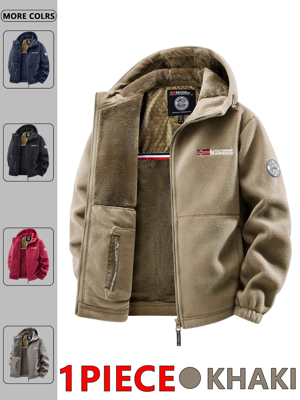 Herren-Herbst- und Winter-Outdoor-Kapuzenjacke, geeignet für den täglichen Gebrauch zu Hause, für Reisen, Partys, Pendeln, Outdoor-Mode vielseitig, verbessert das Temperament, Streetwear, Reisekleidung.