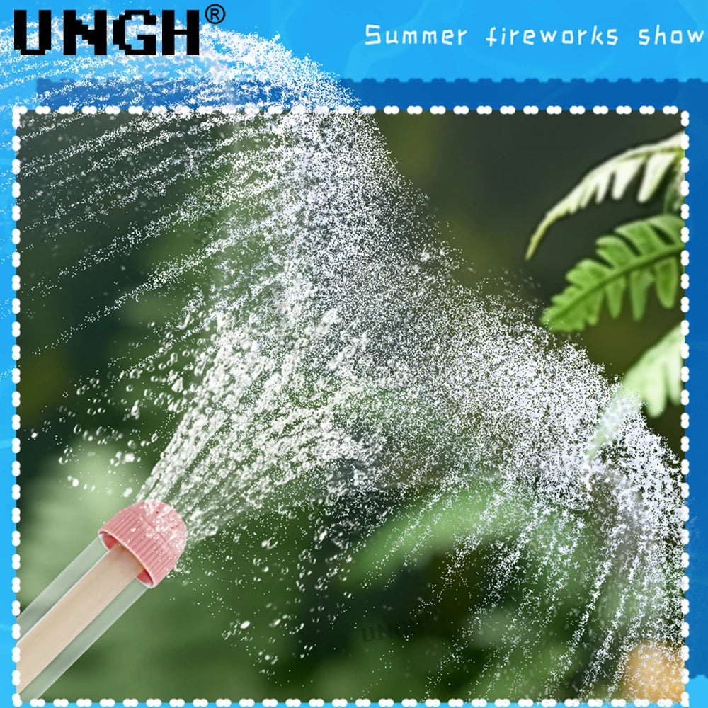 UNGH Sommer-Wasserfeuerwerksspielzeug, Wasserkampfspiel, ausziehbare Wasserpistole, Strand- und Outdoor-Spielzeug für Kinder, Erwachsene, Überraschung