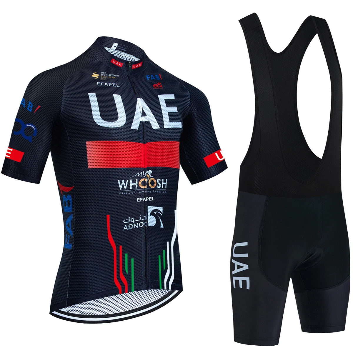 UAE Radtrikot-Set 2026 Herren-Team Kurzarm-Fahrradbekleidung MTB-Fahrraduniform Maillot Ropa Ciclismo Sommer-Fahrradbekleidung