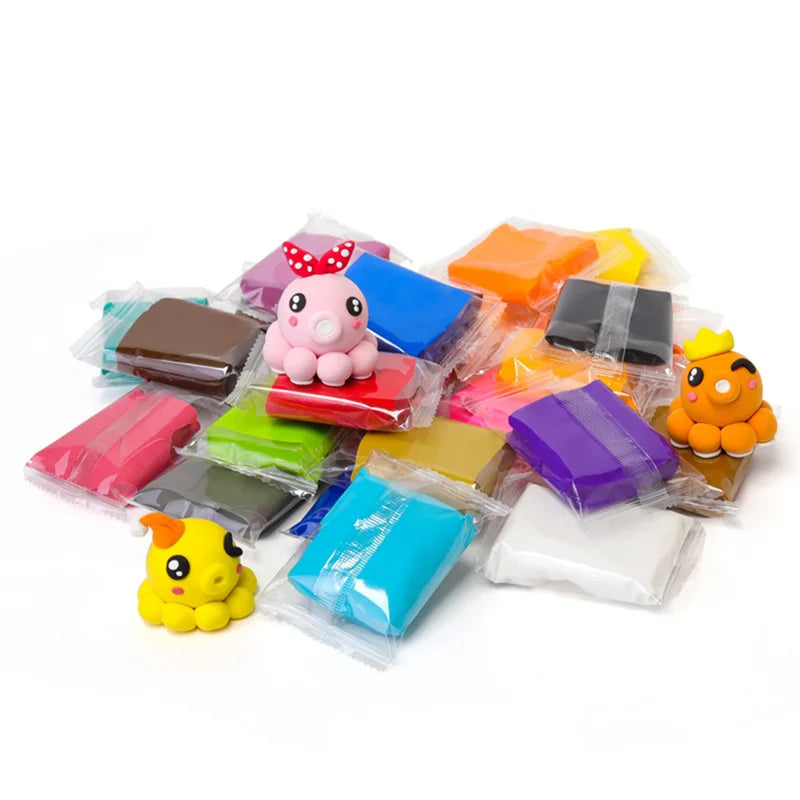Lufttrocknendes Plastik-Ton-Set