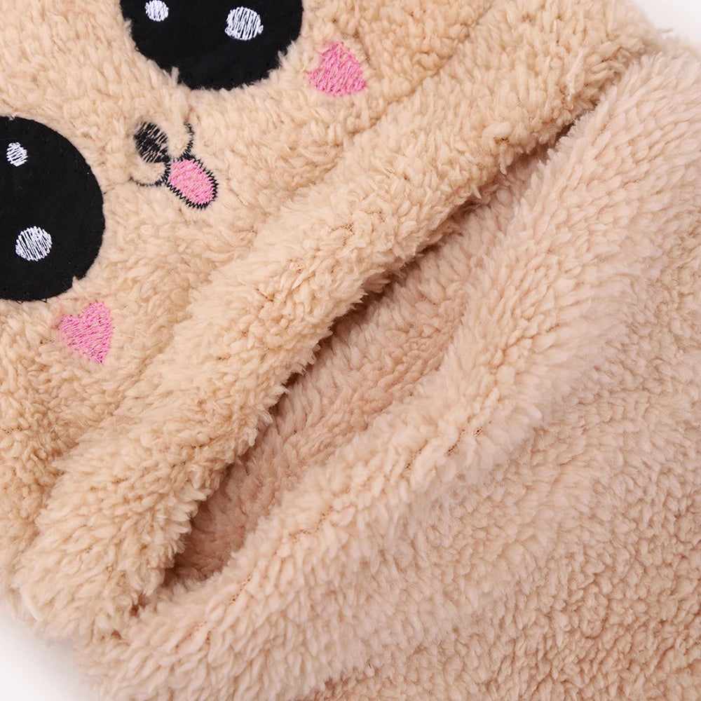 Coole gute Qualität warme weiche Kinder Mützen Mütze Herbst Winter Kleinkind Kinder süße Panda Mütze Hut für Jungen Mädchen