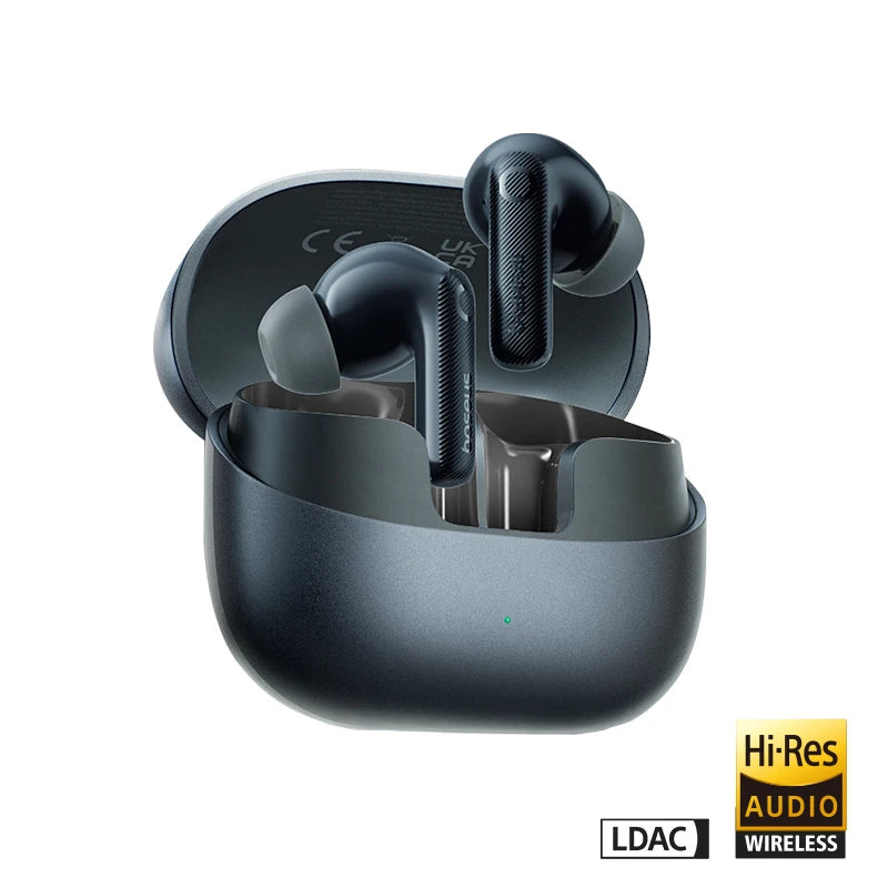 Baseus EP10 Pro ANC Ohrhörer, kabellose Bluetooth 6.0-Kopfhörer, 50 dB, Echtzeit-Adaptive-Kopfhörer, 6 Mikrofon, hochauflösende LDAC IP55-Ohrhörer