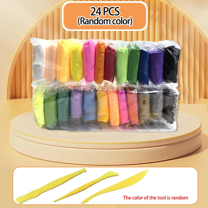 Lufttrocknendes Plastik-Ton-Set