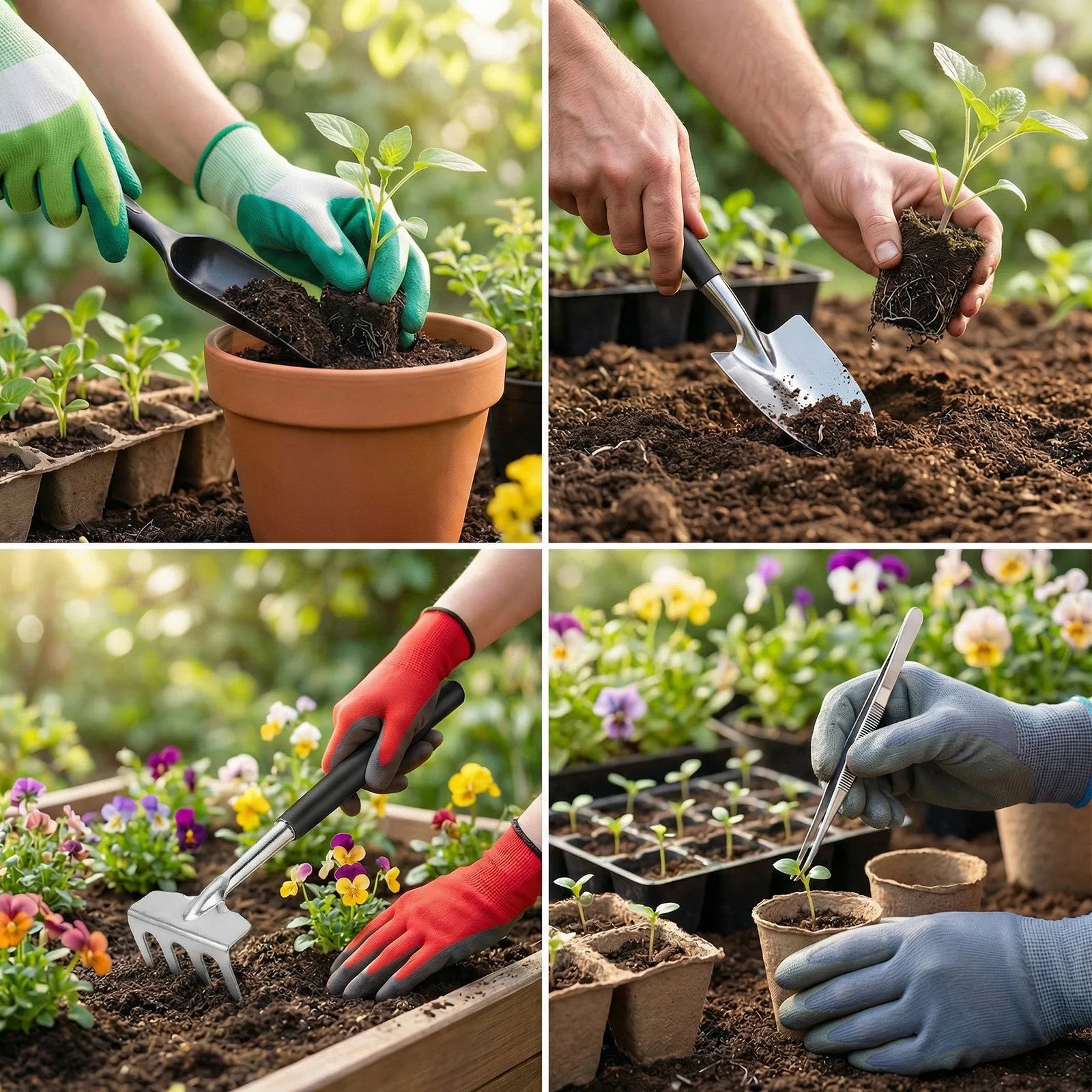 20-teiliges Bonsai-Werkzeugset - Komplettes Pflegeset für Bonsai-Bäume mit verschiedenen Spezialwerkzeugen