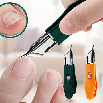 25 °   Nagelknipser mit schräger Kante, breite Öffnung, Edelstahl, professionelle Werkzeuge für eingewachsene Zehennägel, Adlerschnabel, schräge Zehennagelschneider