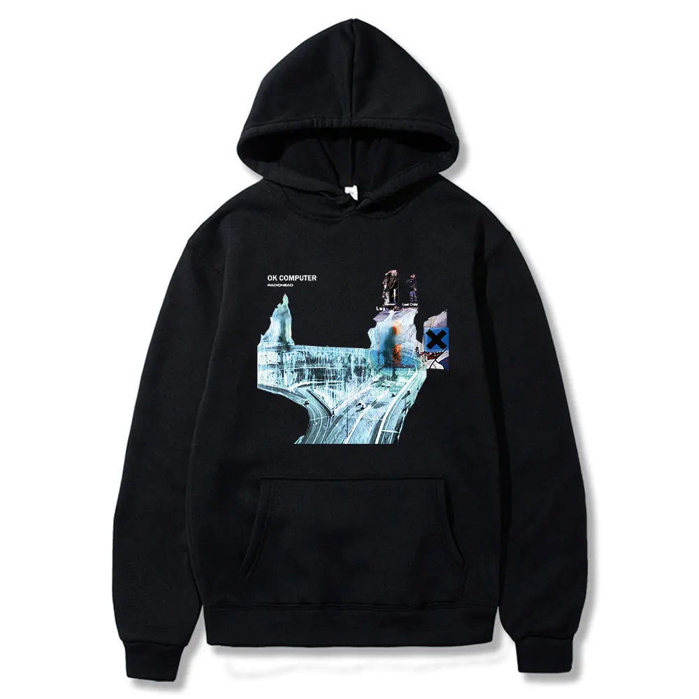 Vintage Rock Band Radiohead Hoodie Hip Hop Alles Musik Album Drucken Sweatshirt Harajuku Streetwear Oversize Hoodies Teens