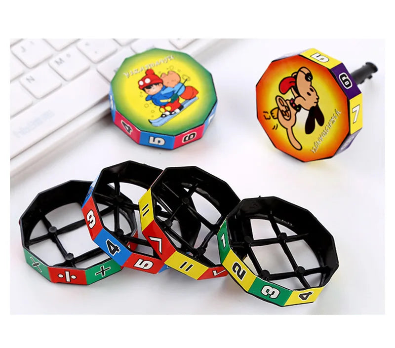 Montessori Magischer Zylinder Mathematik Zahlen Würfel Arithmetik Spielzeug Kinder Mathematik Zählen Spiel Puzzle für Kinder Bildung Lernen